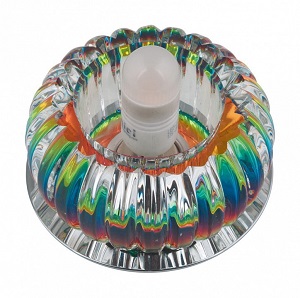 Светильник встраиваемый Fametto/Fiore DLS-F115 G9 CHROME/COLOUR 55мм/40Вт фото Светильник встраиваемый Fametto/Fiore DLS-F115 G9 CHROME/COLOUR 55мм/40Вт картинка