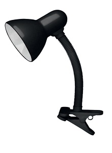 Светильник настольный Uniel ЛОН TLI-202 220В E27 60Вт Черный/прищепка фото фото 2 Светильник настольный Uniel ЛОН TLI-202 220В E27 60Вт Черный/прищепка картинка фото 2