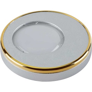 Светильник встраиваемый Fametto/Vernissage DLS-V104 GU5.3 SAND SILVER+GOLD 60мм/50Вт фото Светильник встраиваемый Fametto/Vernissage DLS-V104 GU5.3 SAND SILVER+GOLD 60мм/50Вт картинка