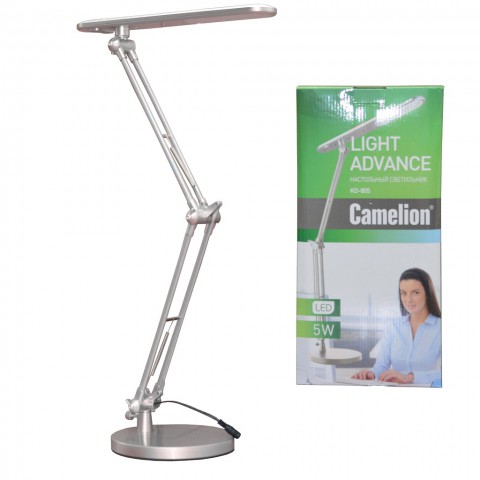 Светильник настольный Camelion LED KD-805 230В 5Вт 4000К Золото/Розовый фото Светильник настольный Camelion LED KD-805 230В 5Вт 4000К Золото/Розовый картинка
