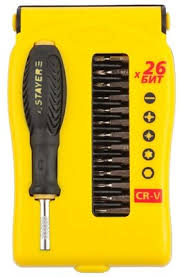 Отвертка-битодержатель для точных работ STAYER 26 предм. 25614-Н28 фото фото 2 Отвертка-битодержатель для точных работ STAYER 26 предм. 25614-Н28 картинка фото 2