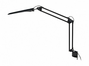 Светильник настольный Uniel LED TLD-524 200В 8Вт 500Лм 4500K Диммер/Черный/струбцина фото Светильник настольный Uniel LED TLD-524 200В 8Вт 500Лм 4500K Диммер/Черный/струбцина картинка