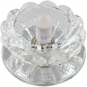 Светильник встраиваемый Fametto/Fiore DLS-F108 G9 GLASSY/CLEAR 65мм/35Вт фото Светильник встраиваемый Fametto/Fiore DLS-F108 G9 GLASSY/CLEAR 65мм/35Вт картинка