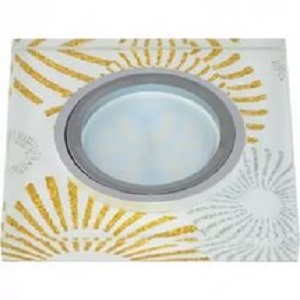 Светильник встраиваемый Fametto/Peonia DLS-P201 GU5.3 CHROME/WHITE 65мм/35Вт фото Светильник встраиваемый Fametto/Peonia DLS-P201 GU5.3 CHROME/WHITE 65мм/35Вт картинка