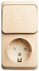 Блок накладной Systeme Electric Этюд Дача розетка 1-м.+выключатель 1-кл. сосна фото фото 2 Блок накладной Systeme Electric Этюд Дача розетка 1-м.+выключатель 1-кл. сосна картинка фото 2