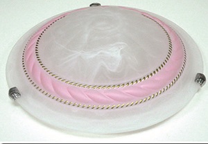 Светильник накладной "Орхидея" Альфа Лайт ЛОН 220В Е27 1х60Вт Розовый/250мм фото Светильник накладной "Орхидея" Альфа Лайт ЛОН 220В Е27 1х60Вт Розовый/250мм картинка