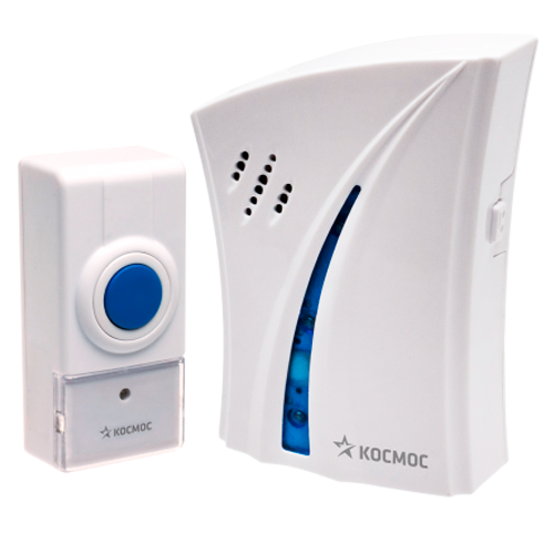 Звонок беспроводной аналоговый Космос (КОС AG510B) 32 мелодии черный фото фото 2 Звонок беспроводной аналоговый Космос (КОС AG510B) 32 мелодии черный картинка фото 2