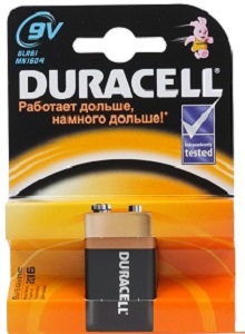 Элемент питания Duracell 6LR61 BL1 крона (батарейка) фото фото 2 Элемент питания Duracell 6LR61 BL1 крона (батарейка) картинка фото 2