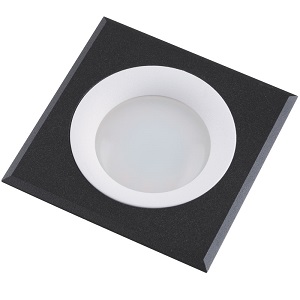 Светильник встраиваемый Fametto/Vernissage DLS-V108 GU5.3 BLACK+WHITE 70мм/50Вт фото Светильник встраиваемый Fametto/Vernissage DLS-V108 GU5.3 BLACK+WHITE 70мм/50Вт картинка