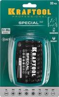 Набор бит Kraftool SPECIAL-32, 32 предмета, Cr-Mo, 2610-H32 фото фото 2 Набор бит Kraftool SPECIAL-32, 32 предмета, Cr-Mo, 2610-H32 картинка фото 2