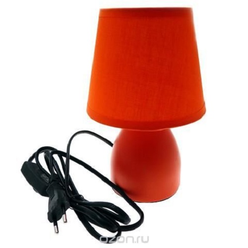 Светильник настольный Camelion KD-401 220В Е14 40Вт Оранжевый фото фото 2 Светильник настольный Camelion KD-401 220В Е14 40Вт Оранжевый картинка фото 2