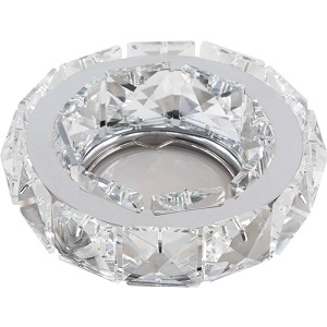 Светильник встраиваемый Fametto/Peonia DLS-P111 GU5.3 GOLD/CLEAR 65мм/50Вт фото фото 2 Светильник встраиваемый Fametto/Peonia DLS-P111 GU5.3 GOLD/CLEAR 65мм/50Вт картинка фото 2