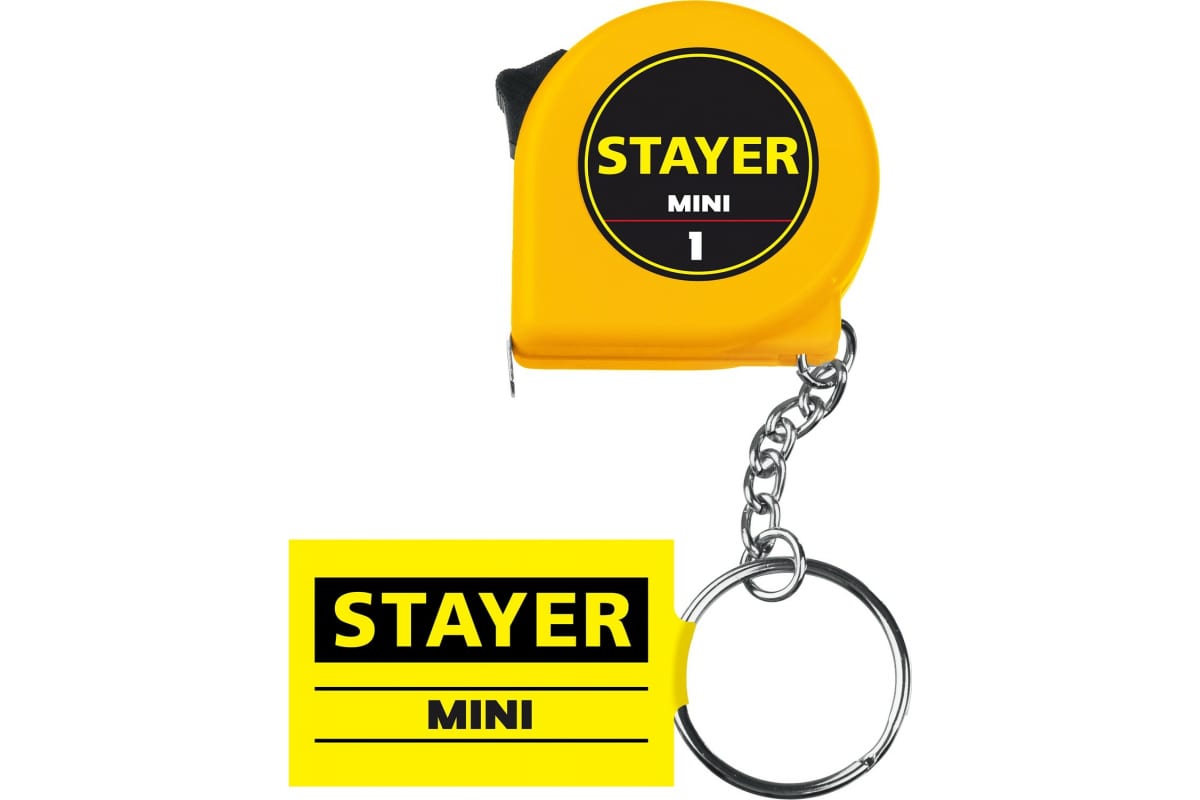 Рулетка-брелок Stayer MINI 1м / 6мм купить в Сочи, Адлере – цена