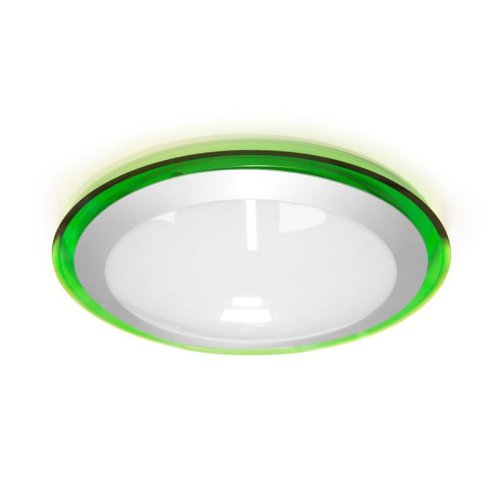 Светильник светодиодный накладной квадрат MaySun ALR-25 25Вт (зеленый корпус) IP44 5000К картинка 