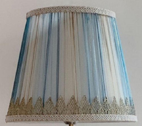 Абажур для торшера Мелодия Света Бежевый/голубой фото Абажур для торшера Мелодия Света Бежевый/голубой картинка