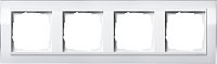Рамка универсальная Gira Event Clear 4-м. белый глянец/белый