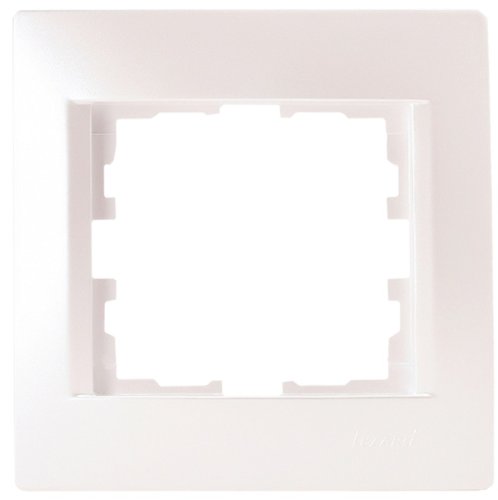 Рамка горизонтальная Lezard Karina 1-м. жемчужно-белый/перламутр фото Рамка горизонтальная Lezard Karina 1-м. жемчужно-белый/перламутр картинка