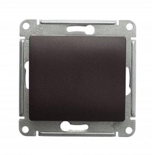 Выключатель без рамки Systeme Electric Glossa 1-кл. шоколад картинка фото 2