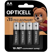 Элемент питания OPTICELL LR6/MN1500 BL4 AA (цена за 4 шт.) (батарейка) картинка 