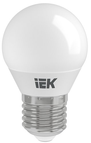 Лампа светодиодная IEK G45 Шар Е27 220В 9Вт 8100Лм 6500К  картинка 