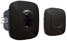 Комплект умного дома управления электроприборами Valena Allure Netatmo антрацит