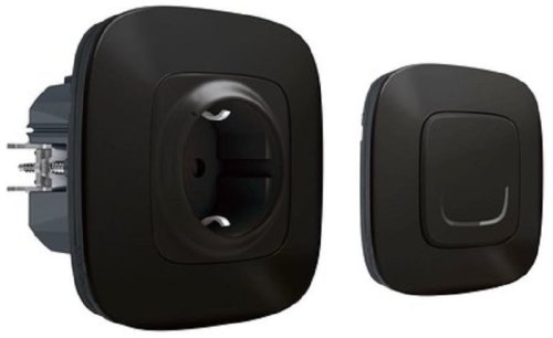 Комплект умного дома управления электроприборами Valena Allure Netatmo антрацит Комплект умного дома управления электроприборами Valena Allure Netatmo антрацит