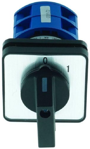 Переключатель кулачковый CHINT LW32-25/C33/3 3п 25А "1-2" 400В картинка