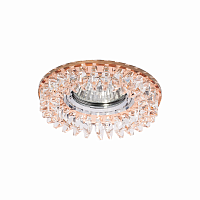 Светильник встраиваемый Италмак Bohemia 51 31 74 MR16 65мм/60Вт огран стекло/пурпур картинка 