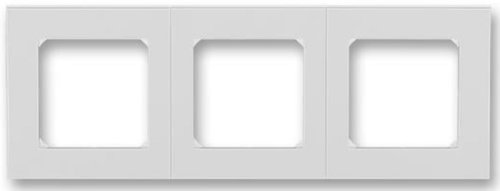 Рамка универсальная ABB EPJ Levit 3-м. серый/белый фото Рамка универсальная ABB EPJ Levit 3-м. серый/белый картинка