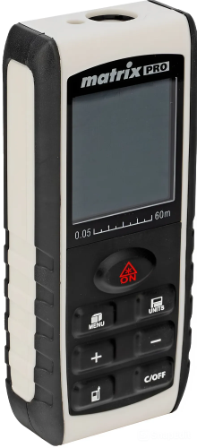 Лазерный дальномер LD-60, 60 м, с электронным угломером// Matrix	  картинка