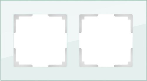 Рамка универсальная Werkel Favorit 2-м. стекло белый фото фото 3 Рамка универсальная Werkel Favorit 2-м. стекло белый картинка фото 3