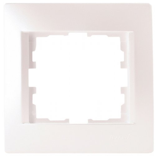 Рамка горизонтальная Lezard Karina 1-м. жемчужно-белый/перламутр картинка