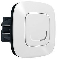 Умный выключатель с опцией диммирования 5-300Вт Valena Allure Netatmo 1-кл. IP20 белый