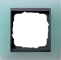 Рамка универсальная Gira Event Opaque 1-м. салатовый/антрацит