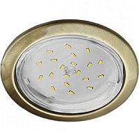 Светильник встраиваемый Ecola Глубокий H4-GL GX53 220В 20Вт Хром/106х90х48мм картинка 