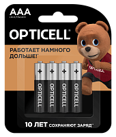 Элемент питания OPTICELL LR03 BL4 AAA (цена за 4 шт.) (батарейка) картинка 