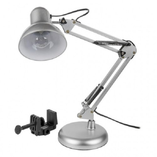 Светильник настольный General ЛОН GTL-037 220В 60Вт Серебро/подставка+струбцина фото Светильник настольный General ЛОН GTL-037 220В 60Вт Серебро/подставка+струбцина картинка