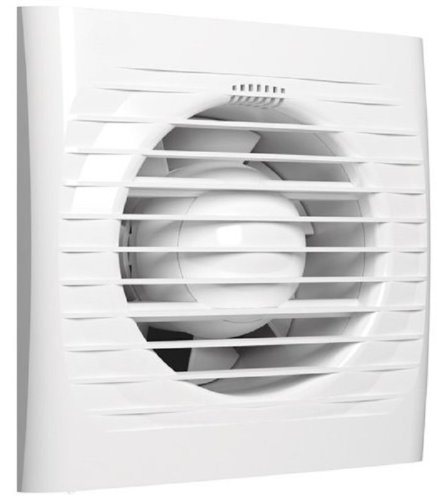 Вентилятор осевой Auramax Optima 4C D100 с обратным клапаном белый картинка