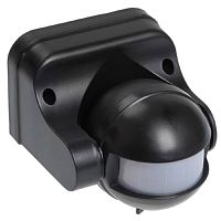 Датчик движения ИК/Лк IEK ДД-009 230В 0,45Вт 1,1КВа/300вт LED/180°/5-10/10c - 7мин/IP44 картинка 