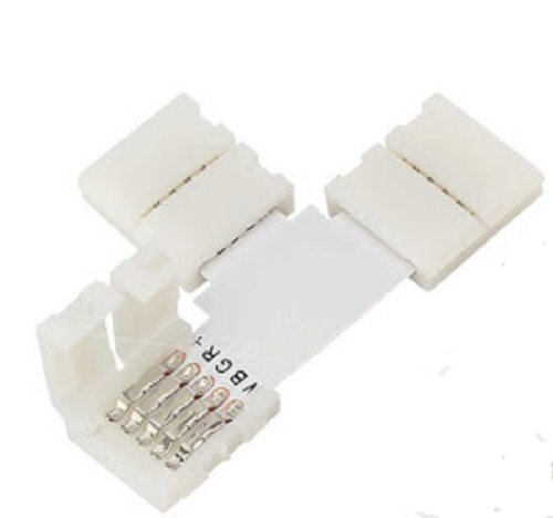 Коннектор соединительный General L-образный для RGB ленты 10мм Лента/Лента 10см картинка  фото 2