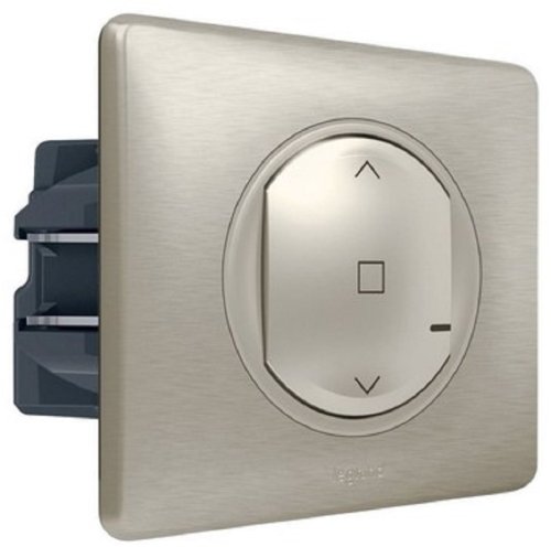 Умный выключатель управления жалюзи Valena Celiane Netatmo 1-кл. IP20 титан Умный выключатель управления жалюзи Valena Celiane Netatmo 1-кл. IP20 титан