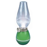 Светильник настольный "Керосинка" Uniel TLD-538 AC/DC 3Вт 80Лм 5500K Диммер/зеленый картинка 