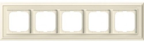 Рамка универсальная ABB Династия 5-м. слоновая кость картинка фото 2