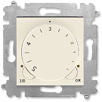 Терморегулятор механический с датчиком без рамки ABB EPJ Levit 0С +45С слоновая кость/белый картинка