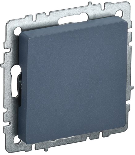 Заглушка без рамки IEK Brite МЗ10-БрМ маренго картинка