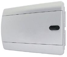 Бокс пластиковый Tekfor ЩРВ-П-12 CVN 40-12-1 (195х290х102мм) IP41 белая дверца картинка 