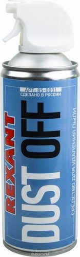 Пневматический очиститель высокого давления Rexant DUST OFF 720 мл (сжатый воздух) 85-0001-2 фото фото 2 Пневматический очиститель высокого давления Rexant DUST OFF 720 мл (сжатый воздух) 85-0001-2 картинка фото 2