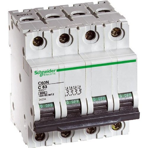 Выключатель автоматический Schneider Electric Easy9 4п 50А C 4.5кА  картинка фото 2