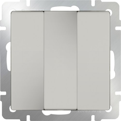 Выключатель без рамки Werkel 3-кл. слоновая кость глянцевый фото фото 2 Выключатель без рамки Werkel 3-кл. слоновая кость глянцевый картинка фото 2