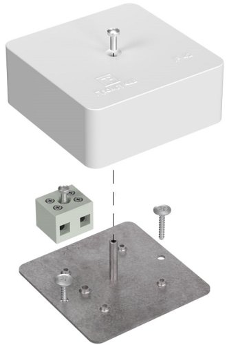 Коробка огнестойкая для кабель-канала Промрукав 75x75x30мм 2x6мм IP40 белый Коробка огнестойкая для кабель-канала Промрукав 75x75x30мм 2x6мм IP40 белый